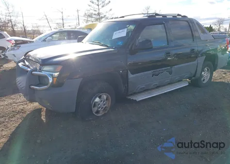 2002 Chevrolet Avalanche 1500 из США, поврежденный, VIN 3GNEK13TX2G287283